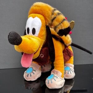 EUC Pluto Plush Disney Parks Authentic hiking exploring traveling